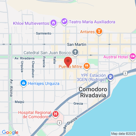 Odontología Pueyrredón map