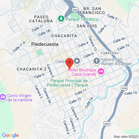 Patinódromo Guatiguará map