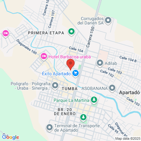 Clínica Veterinaria El Darién map