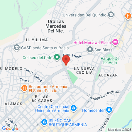 Hospital La Misericordia map