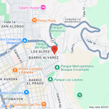 Sala De Belleza M And E map