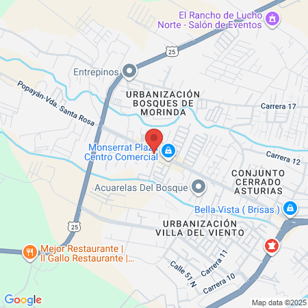 Academia Caucana De Taekwondo Itf map
