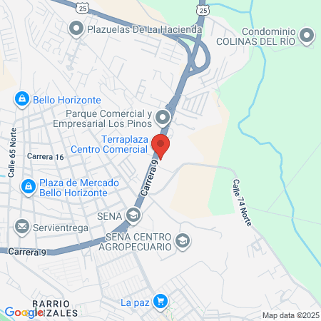 Gimnasio Forcefit map