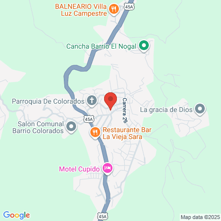 Don Juan Barberia Envigado map