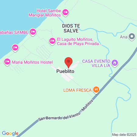Casa De Masajes map