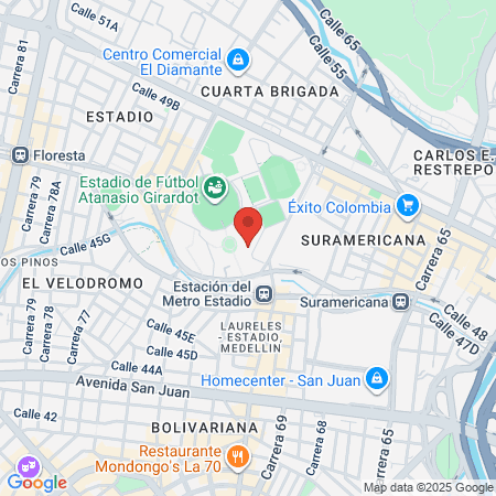 Club Taekwondo Master Quint map