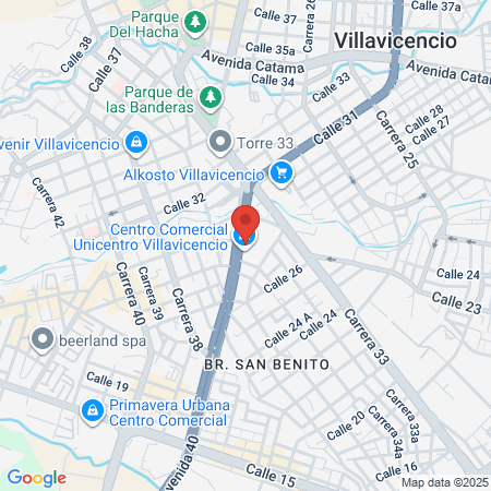 Gimnasio Smart Fit Viva Villavicencio map