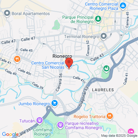 Gimnasio Smart Fit San Nicolás map