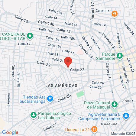 Cancha El Ring De Boxeo map