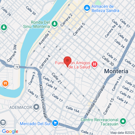 Estética Stephania Peñaranda map