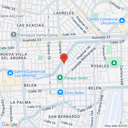 Centro Estetico Y Cosmetologico Del Norte map