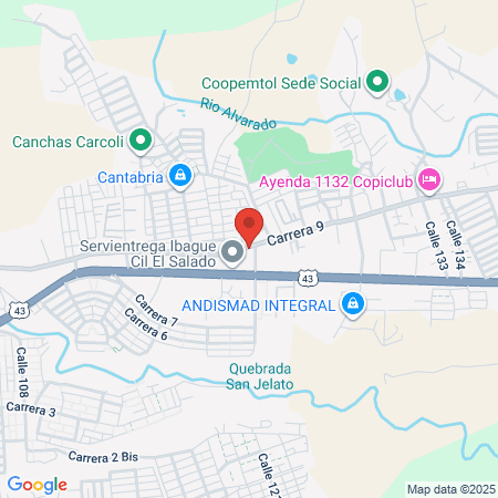 Barber Shop Style Afro map