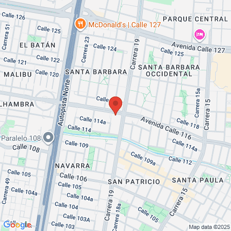 Clínica Corpo Láser map