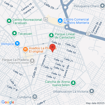 Veterinaria Caniche map