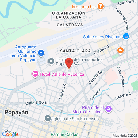 Veterinary Clinic Vision De Colombia map