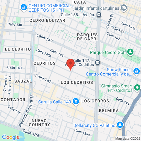 Murano Peluquerías Cedritos 145 map