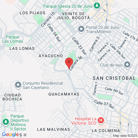 Glam Peluquería map