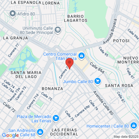 Anamar Estetica Facial Y Corporal map