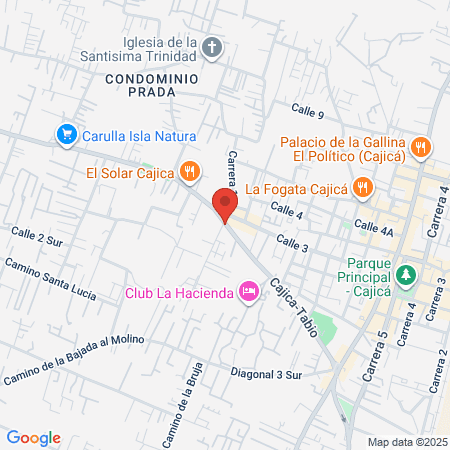 Veterinaria Pet Company Cajicá map