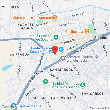 Veterinaria Mr Pets map