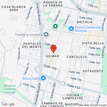 Clínica Veterinaria Vetas map