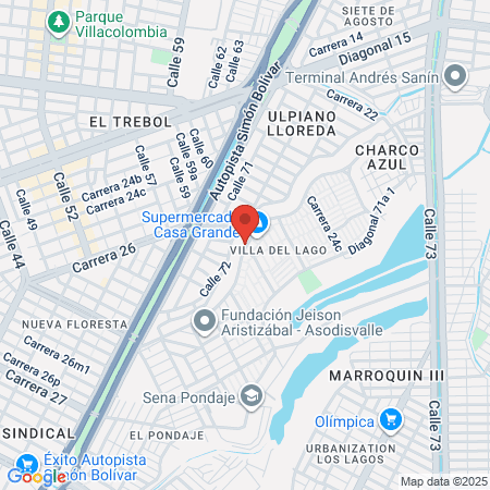 Shekína Barber Shop map