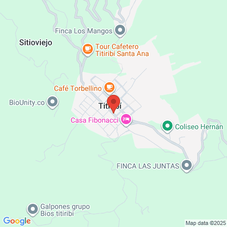 Hospital San Juan De Dios De Titiribí map