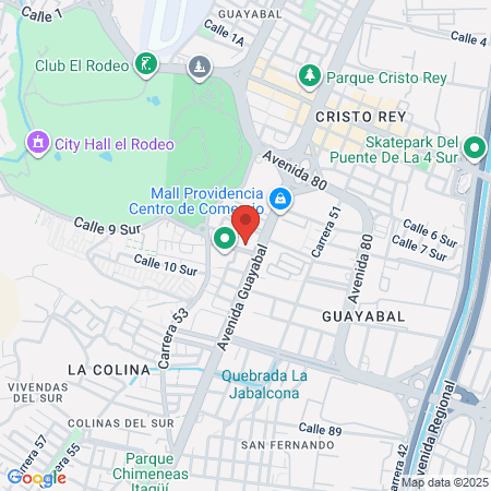 Clinica Leon Xiii map