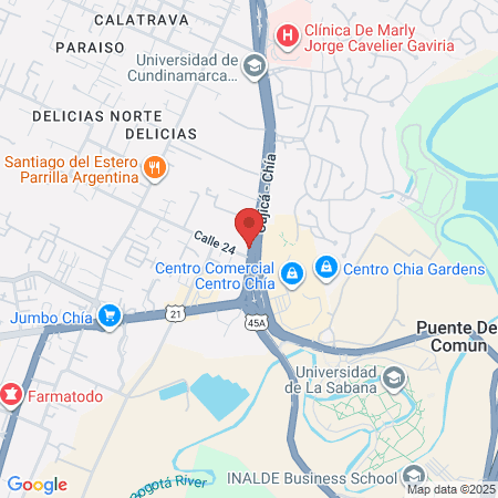 Camilo Yamin Lacouture Invisalign Top Doctor Sede Chia map