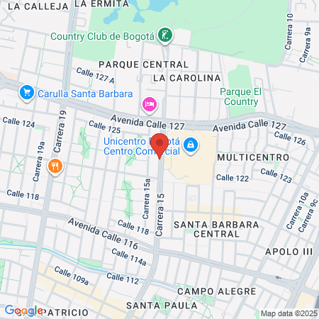 Ortodoncistas Asociados Sede Unicentro map