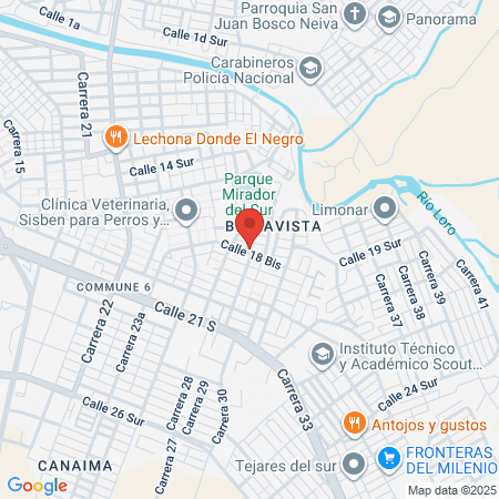 Peluquería And Spa Glamour map