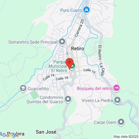 Dental Tourism Colombia Medellin Dr Camilo Aguirre map