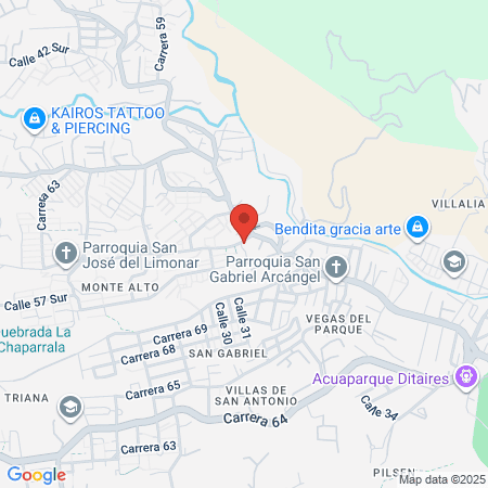 Dentally Odontologia Especializada map