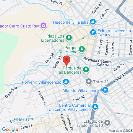 Rehabilitar Ips Villavicencio map