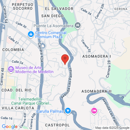 Clínica De Fracturas De Medellín map