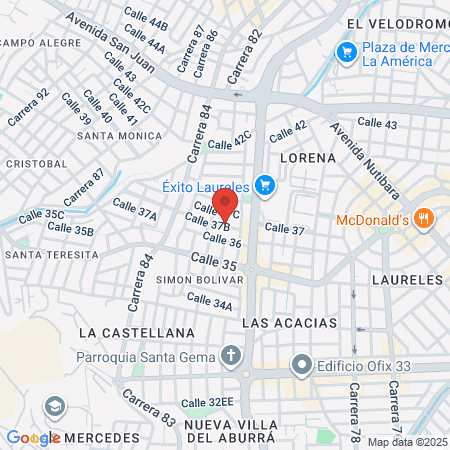 Medicina 2000 S A map