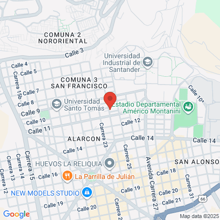 Dr Santiago Rueda map