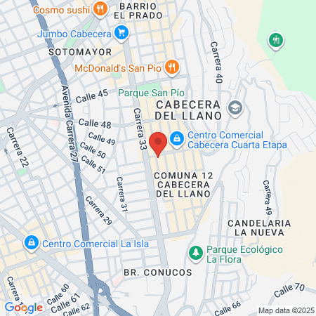 Dr Daniel Sanchez map