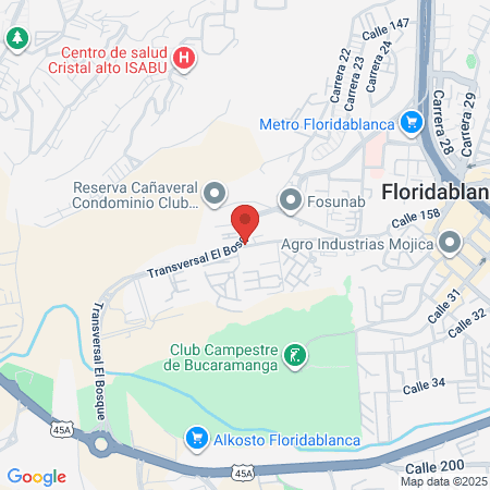 Dr Diego Fernando Cano Rosales map