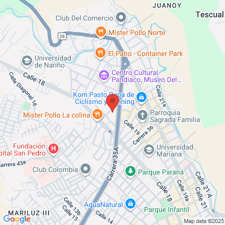 Inaudio Ips Pasto map