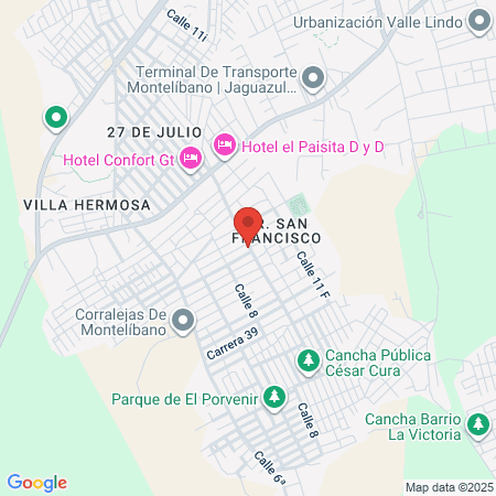 Oriflame Emprende Ayapel map