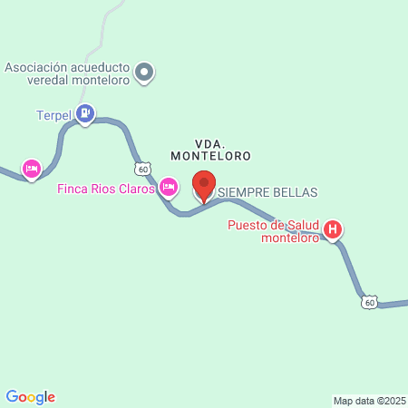 Siempre Bellas map
