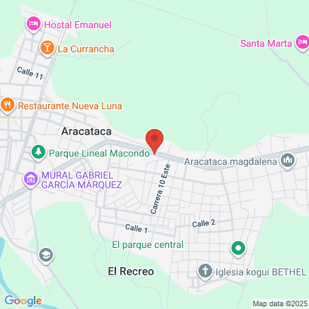 Dra Silvia Serrano map