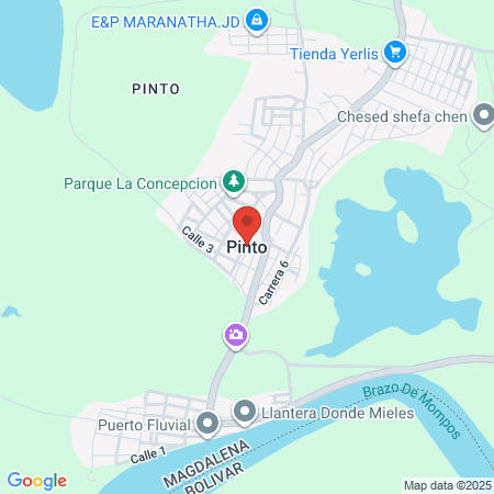 Unidad Cardiologica El Banco Magdalena map