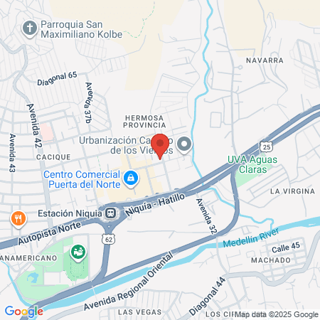 Asia Centro De Belleza map