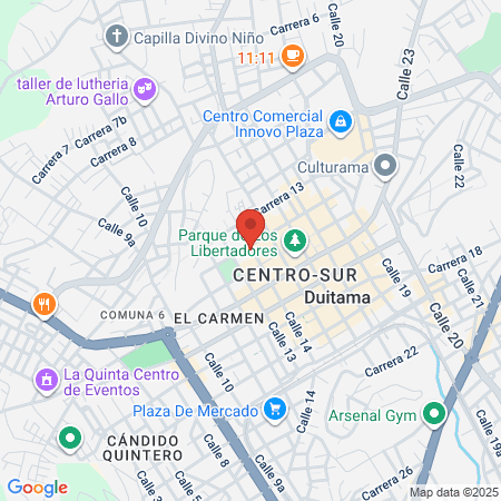 Infinitys Peluquería map