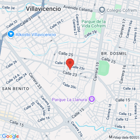 Origen Peluqueria map