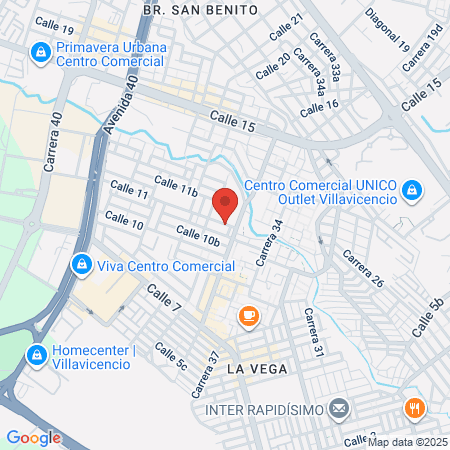 Estetica Diana Arévalo map