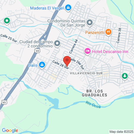 Sandra Rojas Peluquería map