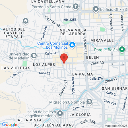 Derwin Peluqueria map